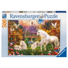 Vergroot Ravensburger Puzzel Betoverende Eenhoorn (500) Ravensburger Puzzel Betoverende Eenhoorn (500)