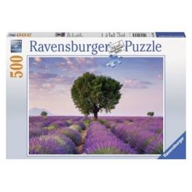 Vergroot Ravensburger puzzel Valensole Zuid-Frankrijk (500) Ravensburger puzzel Valensole Zuid-Frankrijk (500)