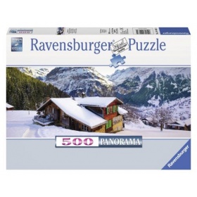 Ravensburger puzzel Winterlandschap Panorama (500)