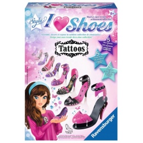 Vergroot Ravensburger So Styly I Love Shoes: Tattoos Ravensburger So Styly I Love Shoes: Tattoos