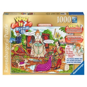 Vergroot Ravensburger puzzel what if? 11 elisabeth en raleigh (1000) Ravensburger puzzel what if? 11 elisabeth en raleigh (1000)