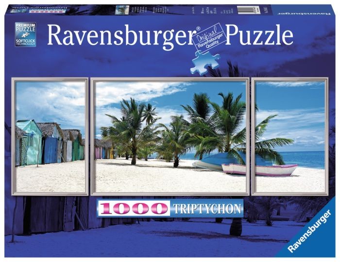 Ravensburger Puzzel Eiland Saona Caraiben 1000 ravensburger kopen in de aanbieding