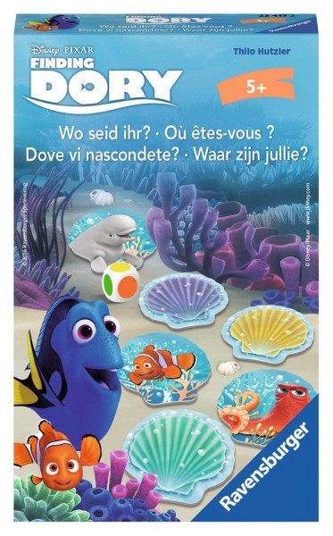 Ravensburger Game Finding Dory Waar zijn jullie