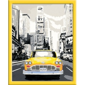 Schilderen op nummer: New York Taxi