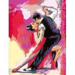 Schilderen op nummer: Tango Argentino