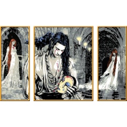 Schilderen op nummer: tranen van steen