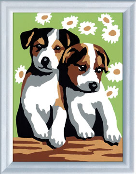Ravensburger Schilderen op nummer: Schattige Puppies