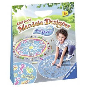 Vergroot Ravensburger Mandala Outdoor Ocean Ravensburger Mandala Outdoor Ocean