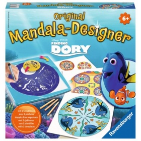 Vergroot Ravensburger Midi Mandala 2in1 Finding Dory Ravensburger Midi Mandala 2in1 Finding Dory