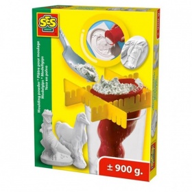 Vergroot Ses Modelgips 900 Gram Ses Modelgips 900 Gram