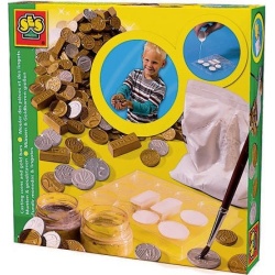 SES munten en goudstaven maken