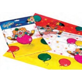 Vergroot Tafelkleed clown Tafelkleed clown