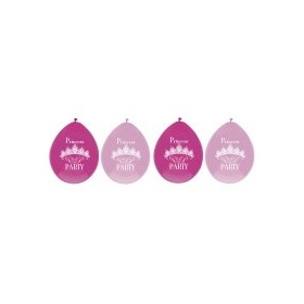 Vergroot Princess Ballonnen 6 stuks Princess Ballonnen 6 stuks