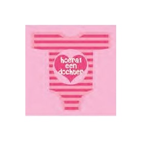 Vergroot Servetten 33*33 cm Girl Servetten 33*33 cm Girl
