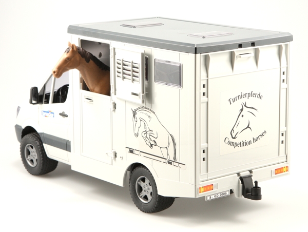 2533 Bruder Mercedes Sprinter Paardentransport