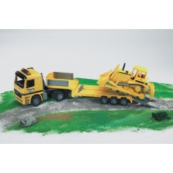 2658 Bruder MB actros met dieplader