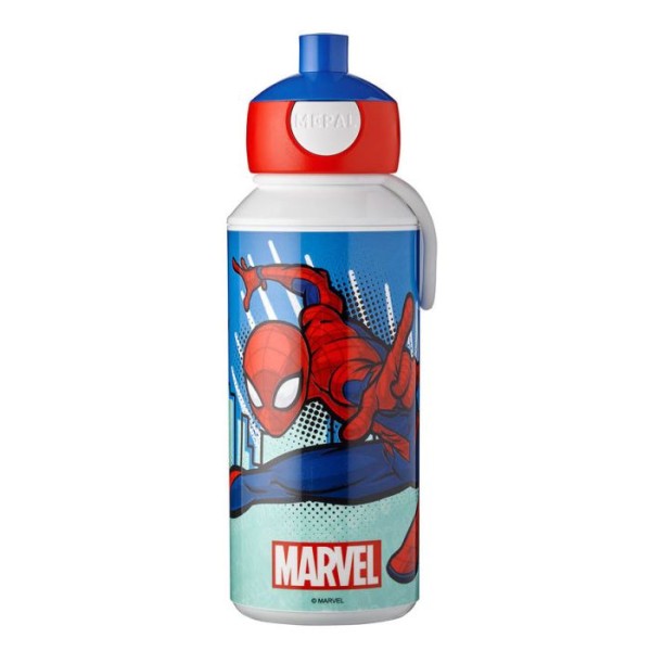 Mepal drinkfles pop-up campus 400 ml spiderman