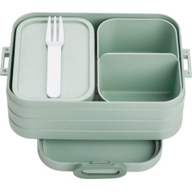 Vergroot Bento Lunchbox Take A Break Midi Nordic Sage Bento Lunchbox Take A Break Midi Nordic Sage