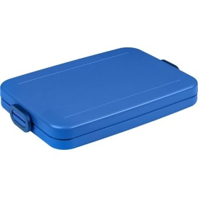 Vergroot Mepal Lunchbox Take a Break Flat Vivid Blue Mepal Lunchbox Take a Break Flat Vivid Blue