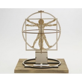 Vergroot 00509 Revell Leonardo Da Vinci Vitruv man 00509 Revell Leonardo Da Vinci Vitruv man
