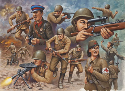 Zoekies.com - 02510 revell wwii soviet infanterie | 4009803025100