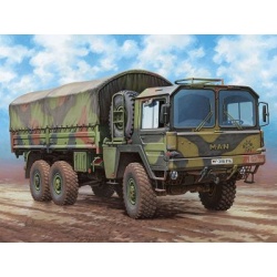 03081 Revell m.a.n. 7t. milgl 6x6 truck [niv 5]