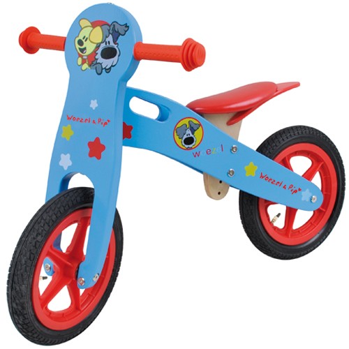 Tiamo Woezel En Pip Loopfiets Blauw Hout tiamo kopen in de aanbieding
