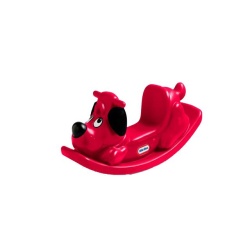 Little tikes rocker puppy rood