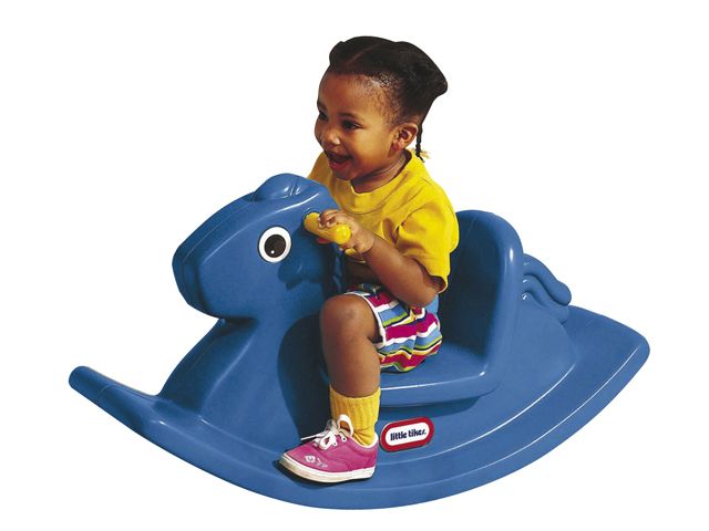 Hobbelpaard Little Tikes Blauw