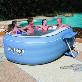 Vergroot Whirlpool Lay-z-Spa 4-6 persoons Whirlpool Lay-z-Spa 4-6 persoons
