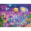 Puzzel Ravensburger Kosmische Stad 200 Stukjes