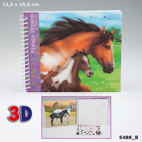 Dream Horses Pocket Kleurboek