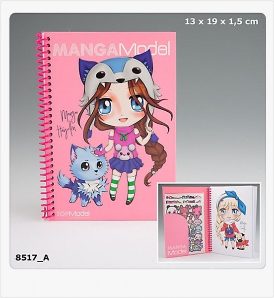 Mangamodel Pocket Kleurboek