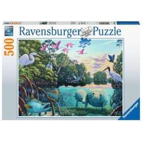 Vergroot Puzzel Ravensburger Zeekoe Momenten 500 Stukjes Puzzel Ravensburger Zeekoe Momenten 500 Stukjes