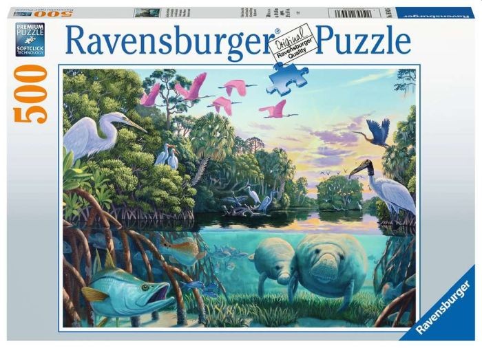 Ravensburger puzzel zeekoe momenten 500 stukjes