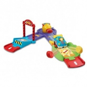 Vergroot Vtech Toet Toet Auto's Press en Go Launch Deluxe Vtech Toet Toet Auto's Press en Go Launch Deluxe