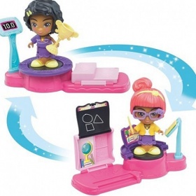 Vergroot Vtech Flipsies Trampoline/Schoolbord & Lexi Vtech Flipsies Trampoline/Schoolbord & Lexi