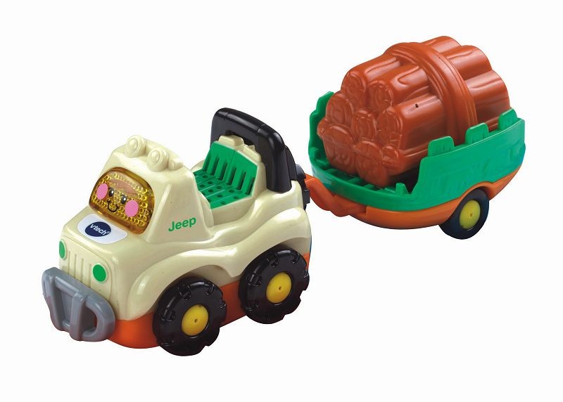 Vtech Toet Jimmy Jeep Met Aanhanger vtech kopen in de aanbieding