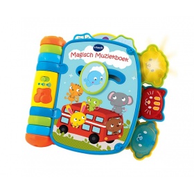 Vergroot Vtech Magisch Muziekboek Blauw Vtech Magisch Muziekboek Blauw