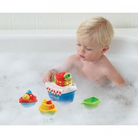Vergroot Vtech Blub Blub Bad Sander Sleepboot & Vriendjes Vtech Blub Blub Bad Sander Sleepboot & Vriendjes