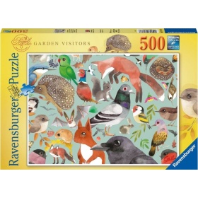 Puzzel Ravensburger Bezoekers Van De Tuin 500 Stukjes