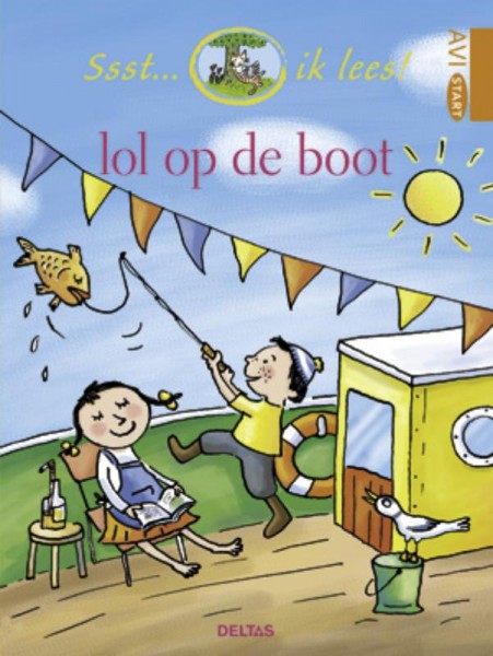 Ssst... ik lees! Lol op de boot