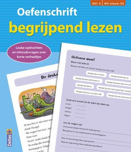 Oefenschrift Begrijpend Lezen AVI 4 E4