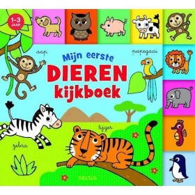 Vergroot Mijn Eerste Dieren Kijkboek 1-3 Jaar Mijn Eerste Dieren Kijkboek 1-3 Jaar