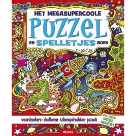 Vergroot Het Megasupercoole Puzzel en Spelletjesboek Het Megasupercoole Puzzel en Spelletjesboek