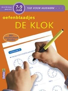 Tijd voor huiswerk oefenblaadjes de klok (7-9 jaar)