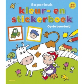 Vergroot Superleuk Kleur- en Stickerboek (3-5 jaar) Superleuk Kleur- en Stickerboek (3-5 jaar)