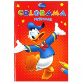 Disney colorama festival donald duck