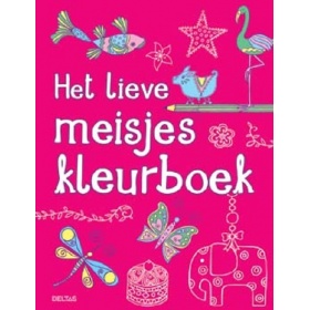 Het lieve meisjeskleurboek