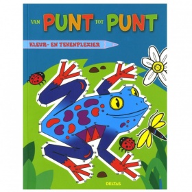 Vergroot Van punt tot punt kleur en tekenplezier Van punt tot punt kleur en tekenplezier
